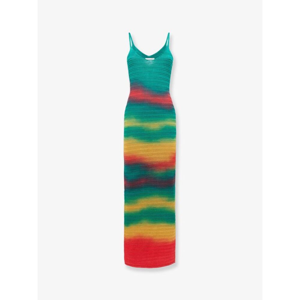 Laneus Women Multicolor Cotton Dress